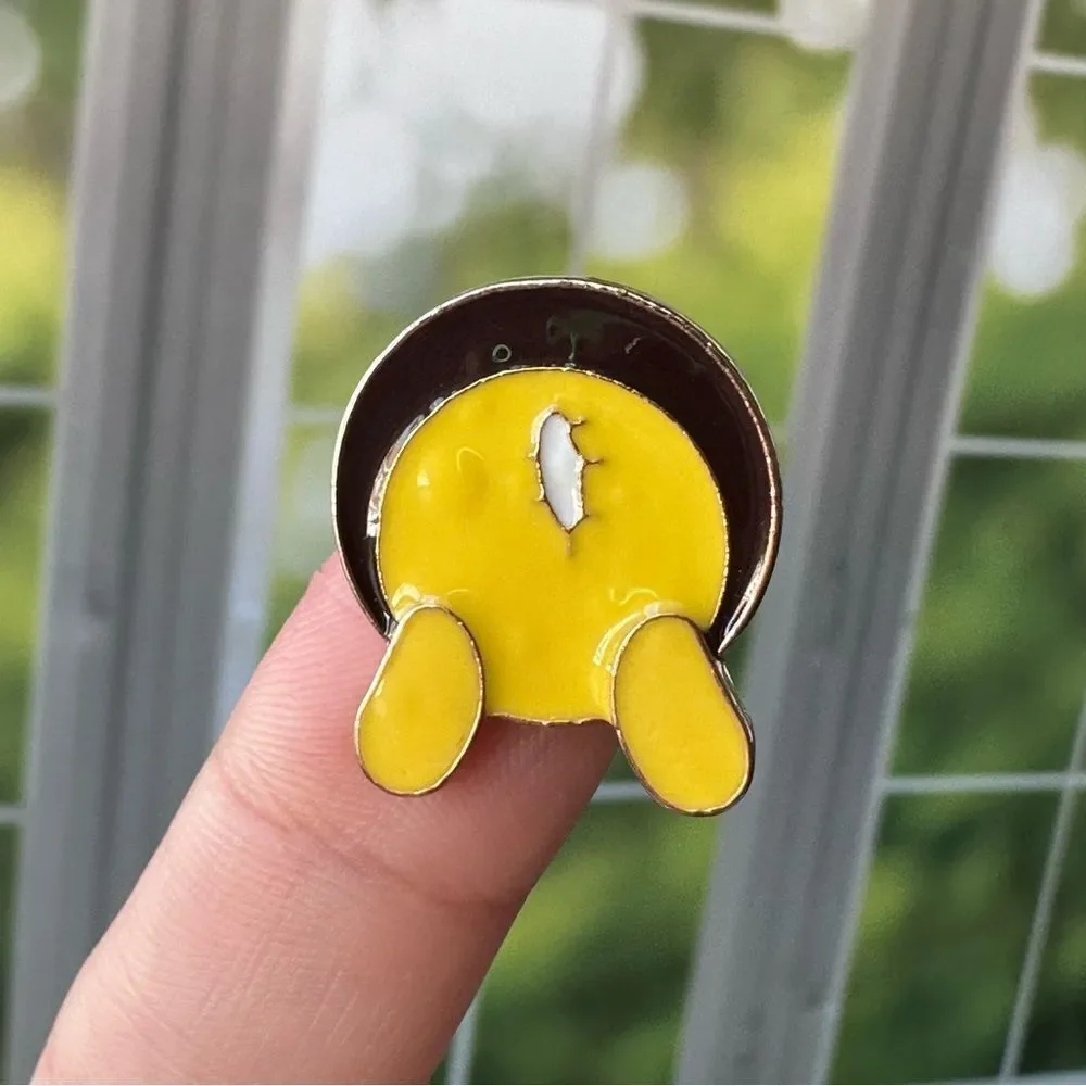 Winnie the Pooh Butt Tush Enamel Pin/ Brooch